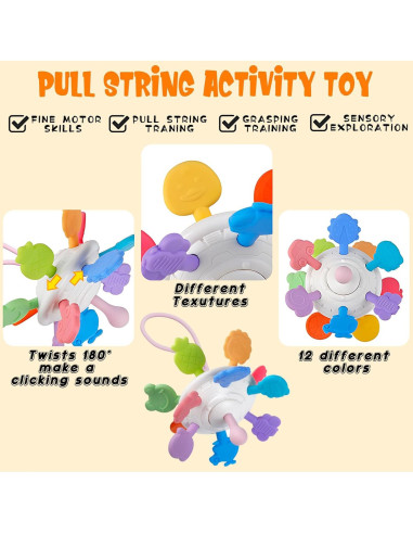 Juguete Montessori 6 en 1 Plunack para Bebés 6-12 meses