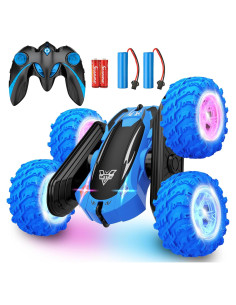 Coche RC Acrobático KKONES 360 LED Azul 0.45kg