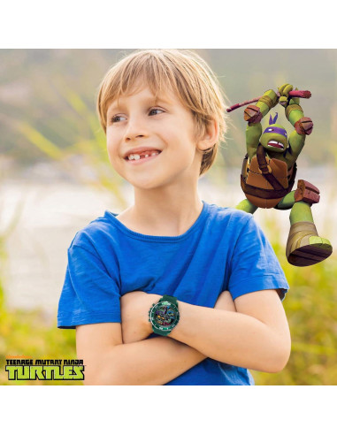 Reloj Digital Niños Tortugas Ninja Accutime Verde