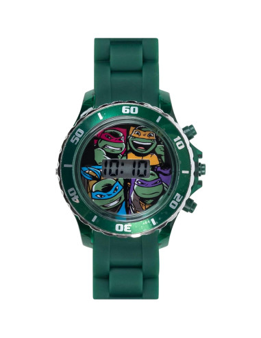 Reloj Digital Niños Tortugas Ninja Accutime Verde