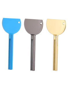 Juego de 3 Exprimidores de Tubo de Acero Inoxidable Prasacco