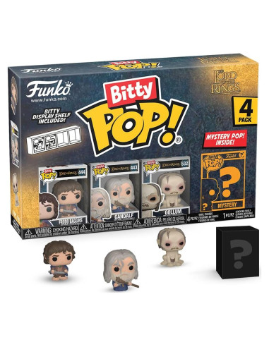 Funko Bitty POP! El Señor de los Anillos - Paquete de 4 Figuras