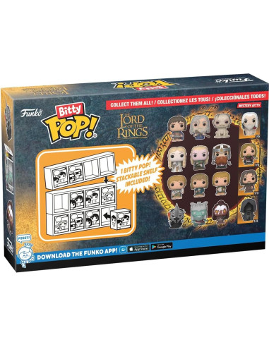 Funko Bitty POP! El Señor de los Anillos - Paquete de 4 Figuras