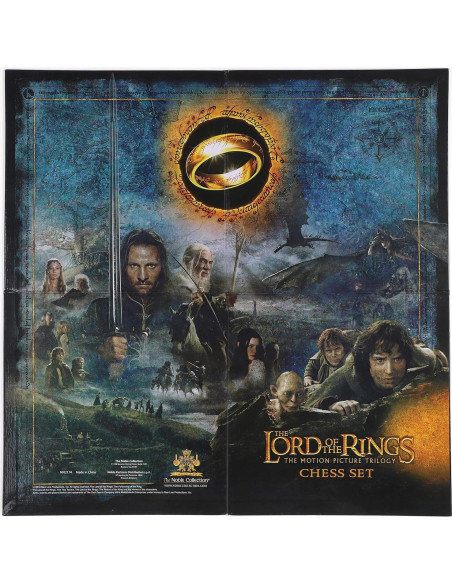 Juego de Ajedrez La Colección Noble El Señor de los Anillos
