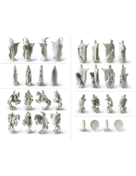 Juego de Ajedrez La Colección Noble El Señor de los Anillos