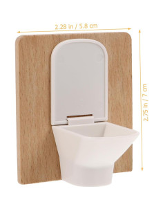 Juego de Baño Miniatura JOINPAYA 1:12 8 Piezas Accesorios 2