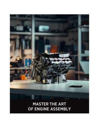Conjunto de Construcción Motor Nifeliz V8 2725 Piezas