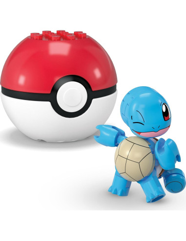 Juguetes de Construcción MEGA Pokémon Squirtle y Cubone 45 Piezas