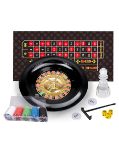 Juego de Ruleta y Craps WodGod con Fieltro Doble Cara 120x60cm