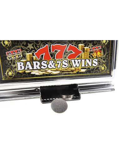 PowerTRC Máquina Tragamonedas Alcancía Jumbo 38 cm