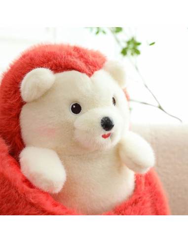 Juguete de Peluche Erizo YideOtmz 20x10x30 cm Desmontable