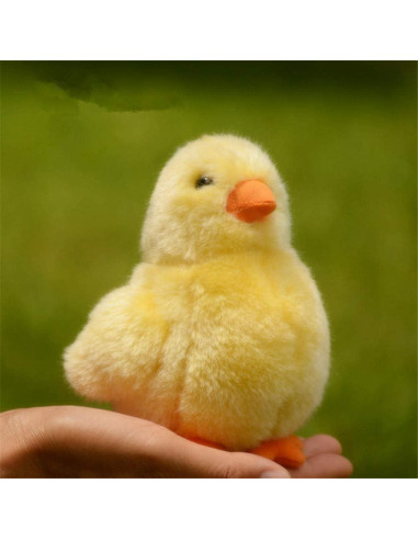 Juguete de Peluche Pollito Amarillo Squishmallows 12 cm