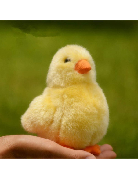Juguete de Peluche Pollito Amarillo Squishmallows 12 cm