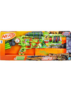 Blaster Nerf Zombie Corrupter con 22 Dardos Elite y Clip 2