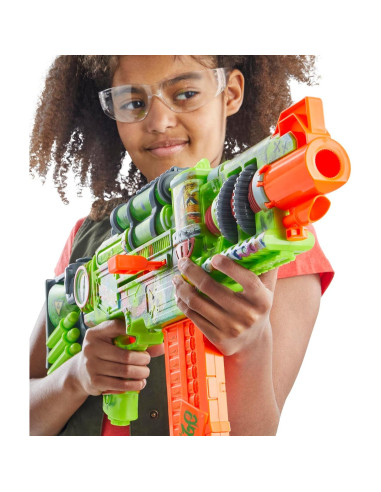 Blaster Nerf Zombie Corrupter con 22 Dardos Elite y Clip