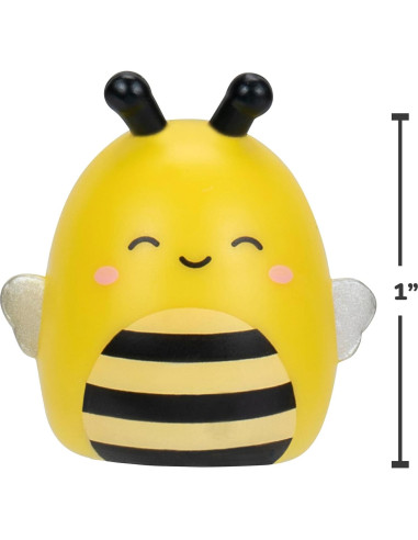 Paquete de 25 Mini-Squish-a-longs Jazwares 2.54 cm con Accesorios