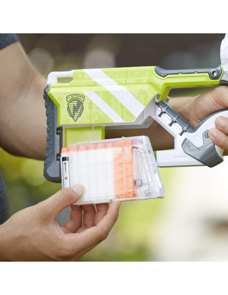 Blaster Nerf Modulus Longstrike CS-6 con Accesorios y 18 Dardos Blaster Nerf Modulus Longstrike CS-6 con Accesorios y 18 Dardos