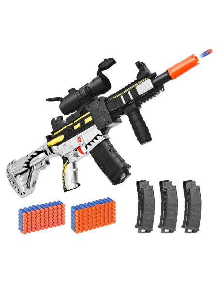 Rifle Francotirador Eléctrico PIXATA con 120 Dardos 55,88 cm Rifle Francotirador Eléctrico PIXATA con 120 Dardos 55,88 cm