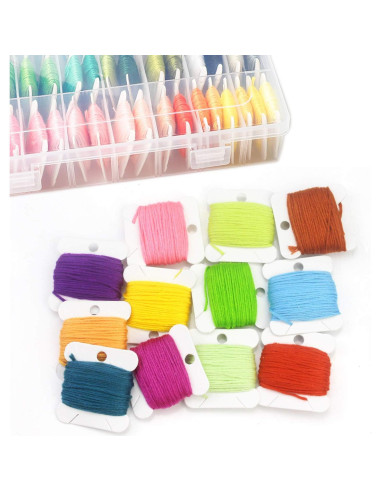 Organizador de Hilo WeiMeet 230 Piezas con Enrollador