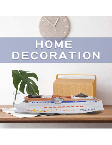 Barco de Crucero OTONOPI Juguete con Luz y Sonido 24.1cm