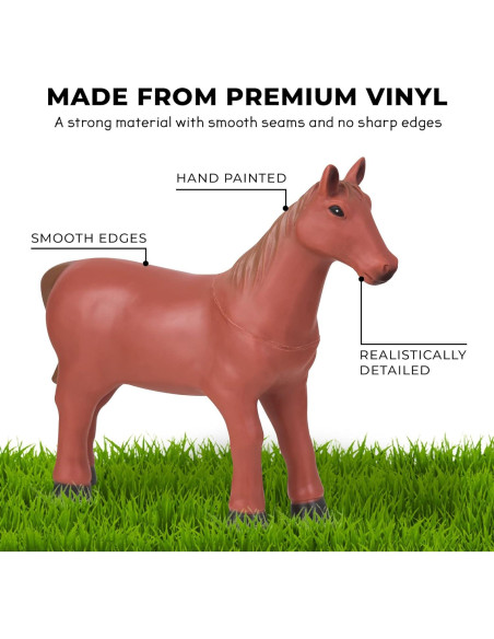 Juego de 8 Figuras de Animales de Granja Learning Minds