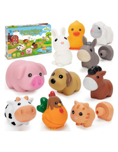 Juguetes de Coincidencia de Animales de Granja V-Opitos - 10 Piezas