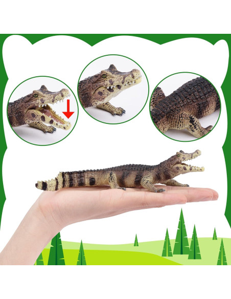 Juego de Figuras de Animales Reptiles TOYMANY 12 PCS Juego de Figuras de Animales Reptiles TOYMANY 12 PCS
