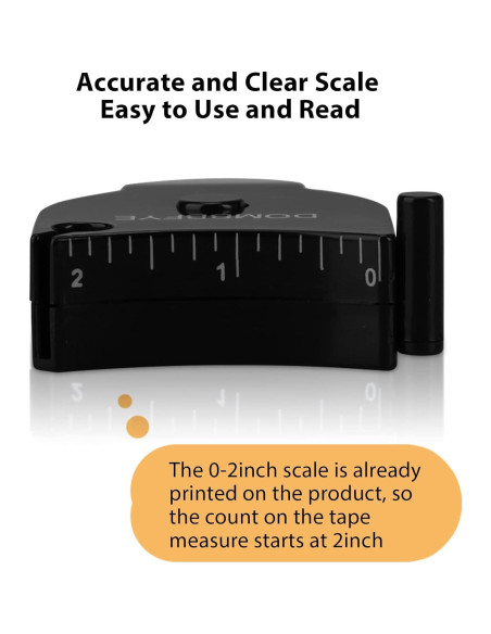 Cinta Métrica Corporal Dombbfye Retráctil 150cm Doble Escala Cinta Métrica Corporal Dombbfye Retráctil 150cm Doble Escala
