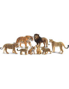 Figuras de Animales de Selva Toymany 8 Piezas 12,7 cm 2