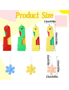 Enhebradores Automáticos de Agujas Loghohu - 11 Piezas Plástico 2