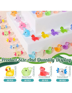 Figuras de Animales Luminosa Barydat 200 Pcs Resina 2