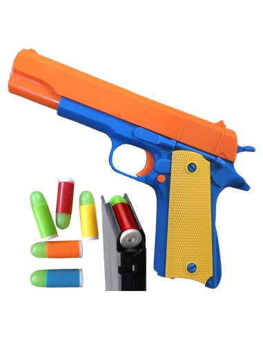 Pistola de Juguete Toshi Station Colt 1911 con 20 Balas