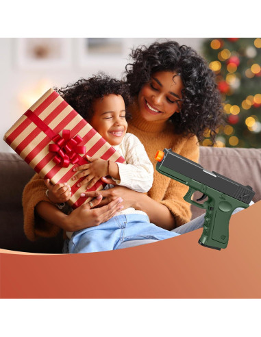 Pistola de Juguete Shushuzz con Balas Suaves y Casquillos