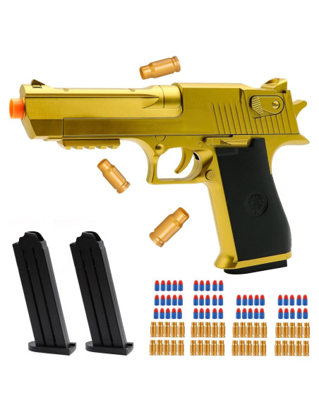 Pistola de Juguete Nogevo con Balas Blandas y Casquillos