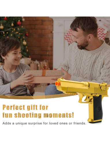 Pistola de Juguete Nogevo con Balas Blandas y Casquillos