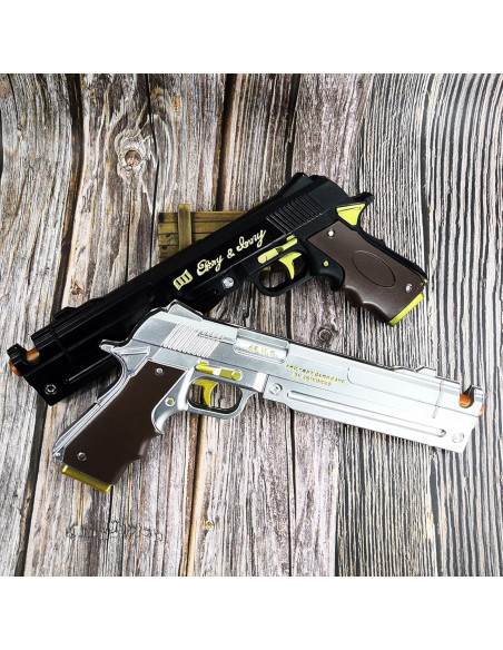 Set 2 Pistolas de Espuma 38 cm Anigamer Ichiban Cosplay