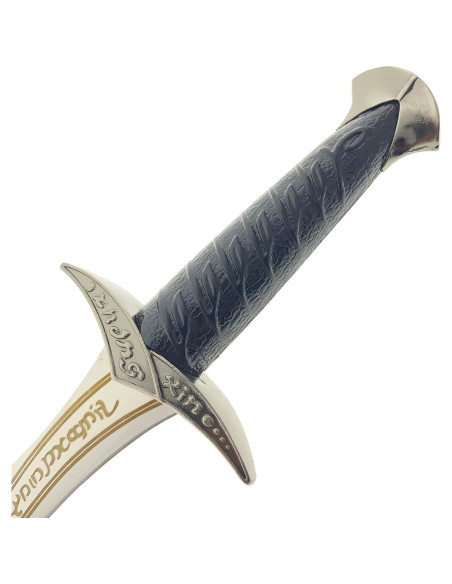 Daga Élfica Medieval LKOQO 27,94 cm Acero Inoxidable Negro