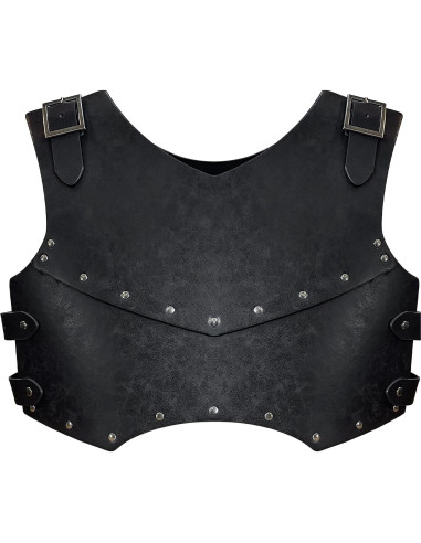 Armadura de Pecho de Cuero Sintético HiiFeuer Ajustable