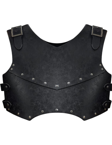Armadura de Pecho de Cuero Sintético HiiFeuer Ajustable