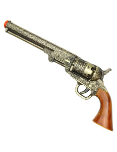 Revólver Decorativo de Espuma LALAPORT 33 cm Oro