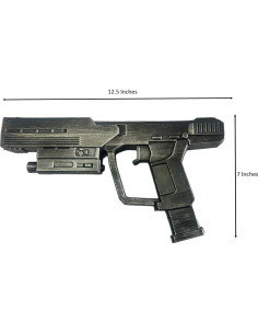 Bláster de espuma M6C Halo 31,75 cm para cosplay y colección 2