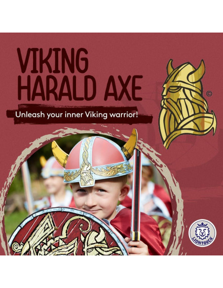 Hacha Vikinga de Espuma Liontouch para Niños 3-10 Años