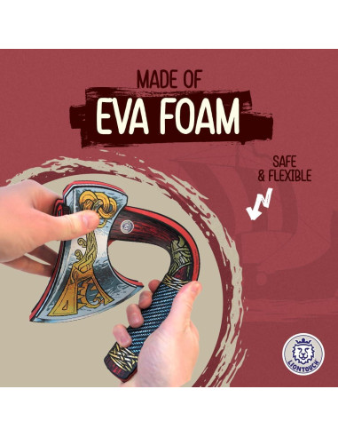 Hacha Vikinga de Espuma Liontouch para Niños 3-10 Años