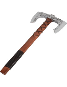 Hacha de Batalla Doble de Espuma PU PARTYGEARS 38 cm 2