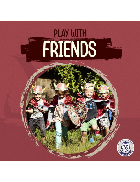 Hacha Vikinga de Espuma Liontouch para Niños 3-10 Años