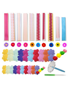 Woohome 143 PCS Tiras de Papel Quilling para Manualidades