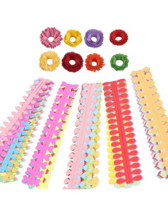 Woohome 143 PCS Tiras de Papel Quilling para Manualidades 2