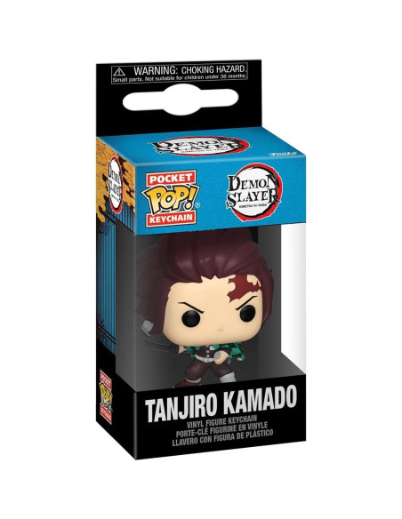Funko POP! Llavero Tanjiro Kamado Demon Slayer 11.76 cm