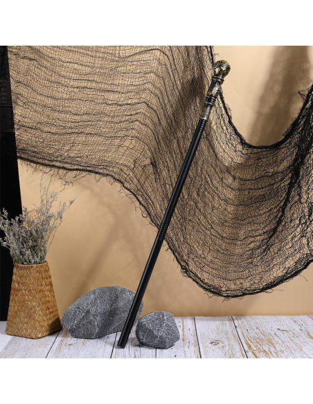 Bastón Vintage GORGECRAFT para Disfraz 80.5 cm Halloween