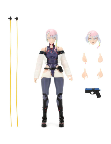 Figura de Acción Jada Toys Lucy Cyberpunk 1:12 14.48 cm Figura de Acción Jada Toys Lucy Cyberpunk 1:12 14.48 cm